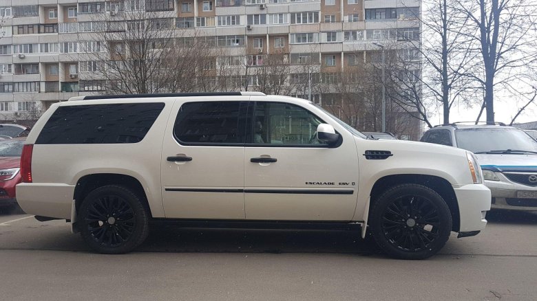 Кадиллак эскалейд антихром