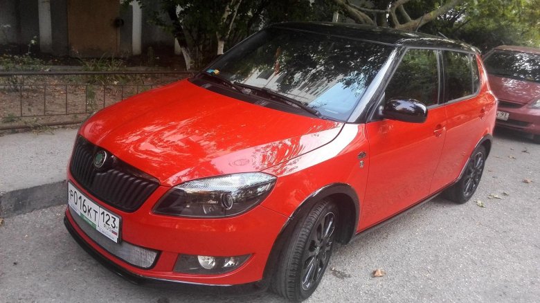 Skoda fabia 2 monte carlo