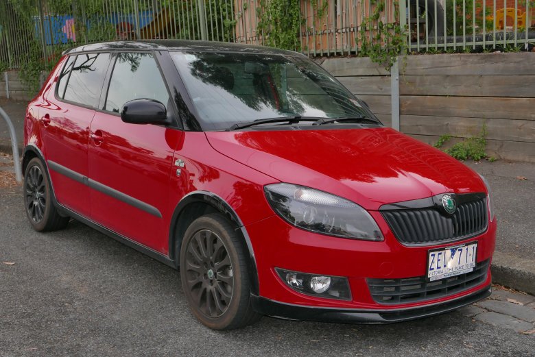 Skoda fabia ii рестайлинг