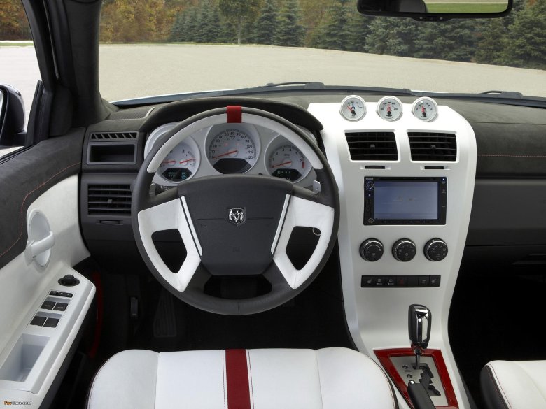 Dodge caliber 2007 салон