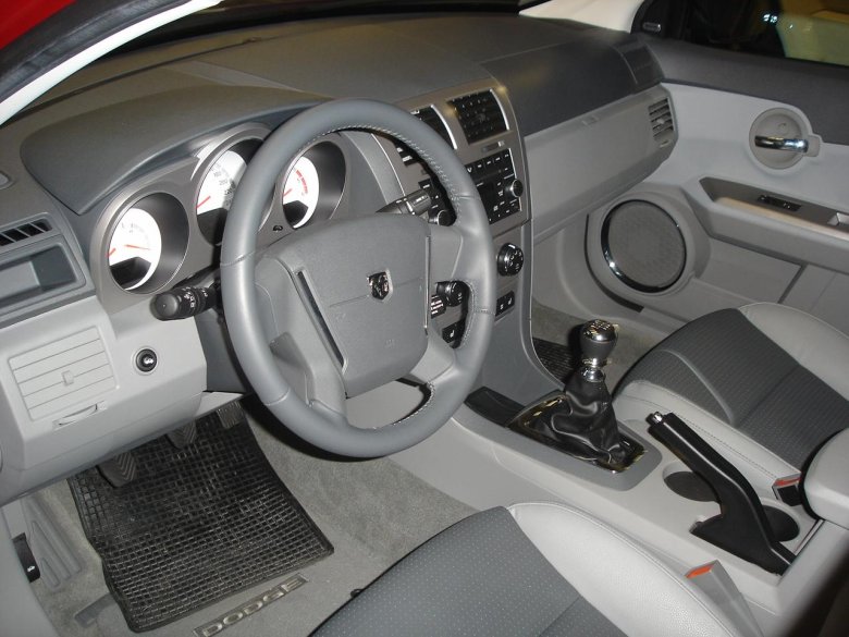 Dodge caliber 2008 interior
