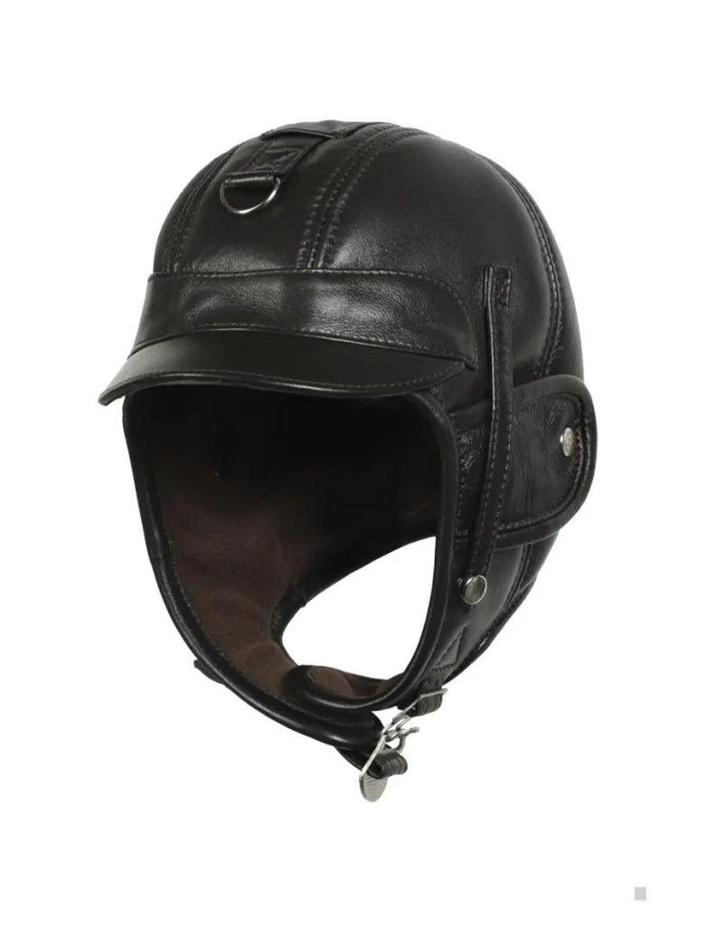 Шлем летный кожаный