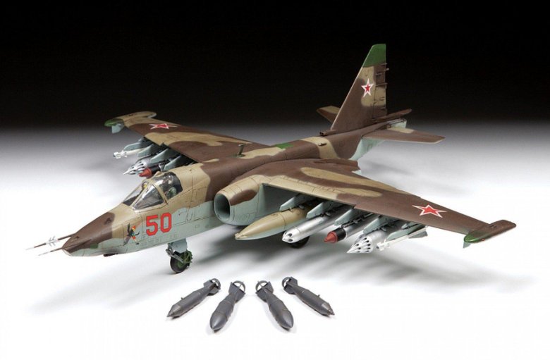 4807 звезда 1/48 советский штурмовик су-25