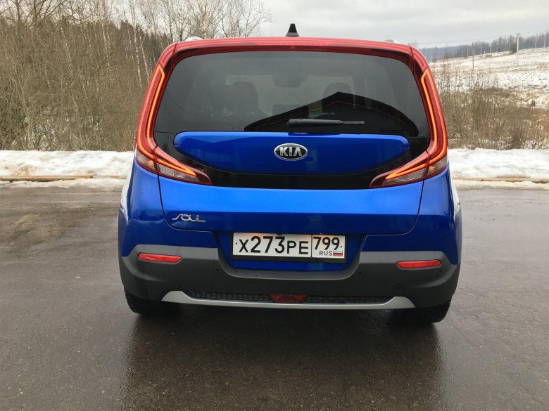 Киа соул 2020 сзади