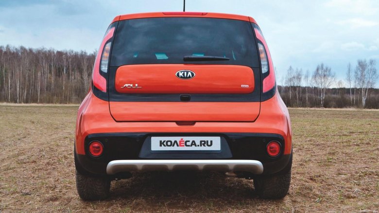 Kia soul сзади