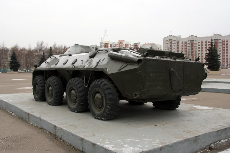 Бтр с пушкой