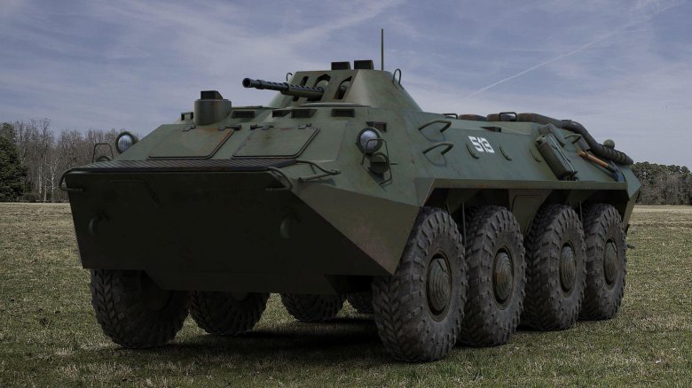 Бронетранспортер бтр 80