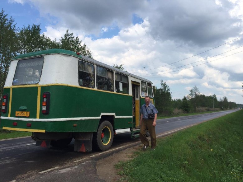 Лиаз деревенский автобус