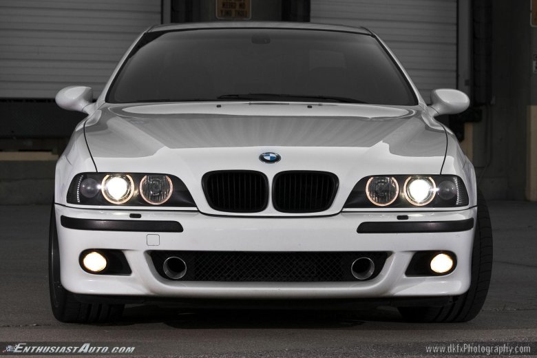 Бмв е 39 вид спереди