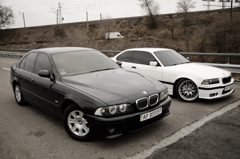 Бмв е39 черная