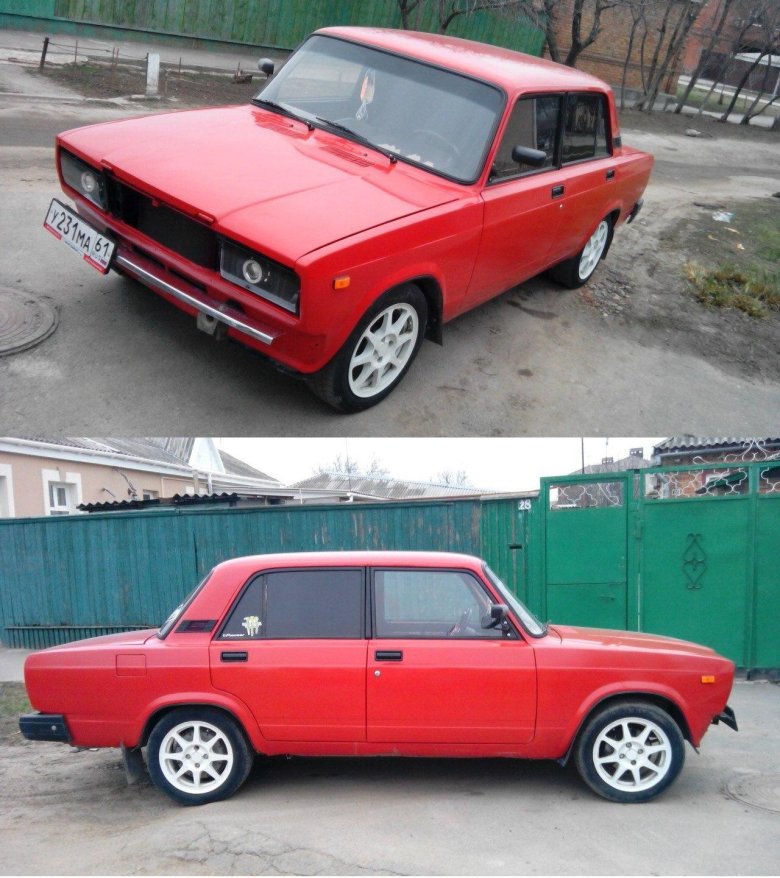 Ваз 2105 красная