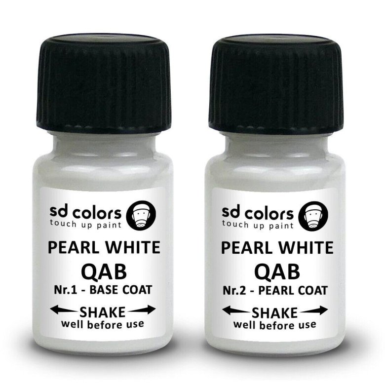 Pearl white краска