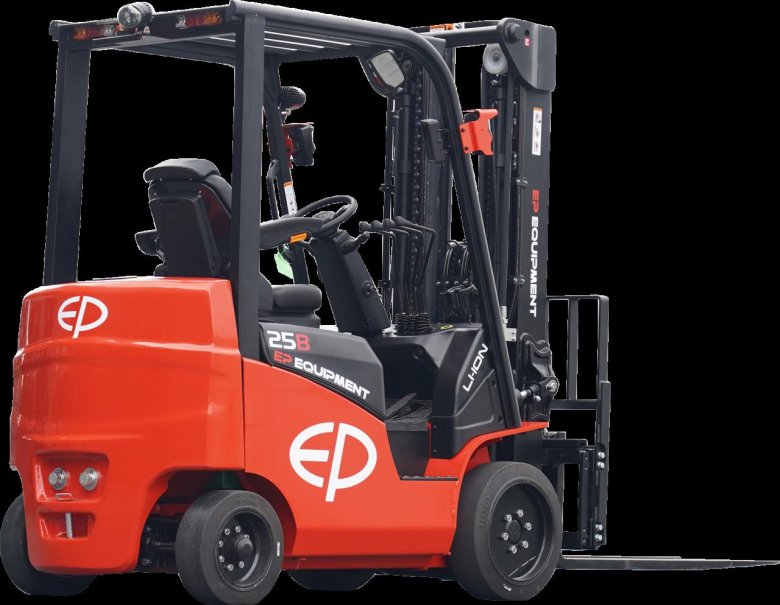 Электрический вилочный погрузчик