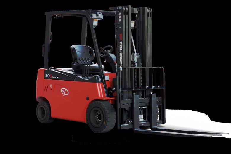 Электрический вилочный погрузчик