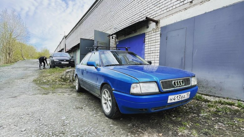 Ауди 80 1989 синяч
