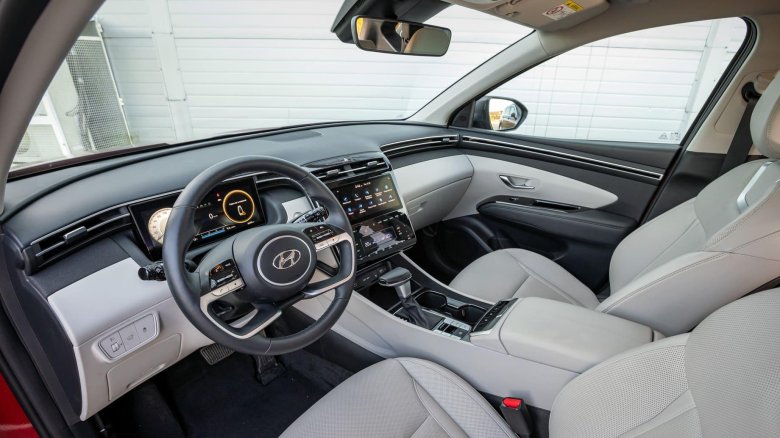 Hyundai tucson 2022 салон
