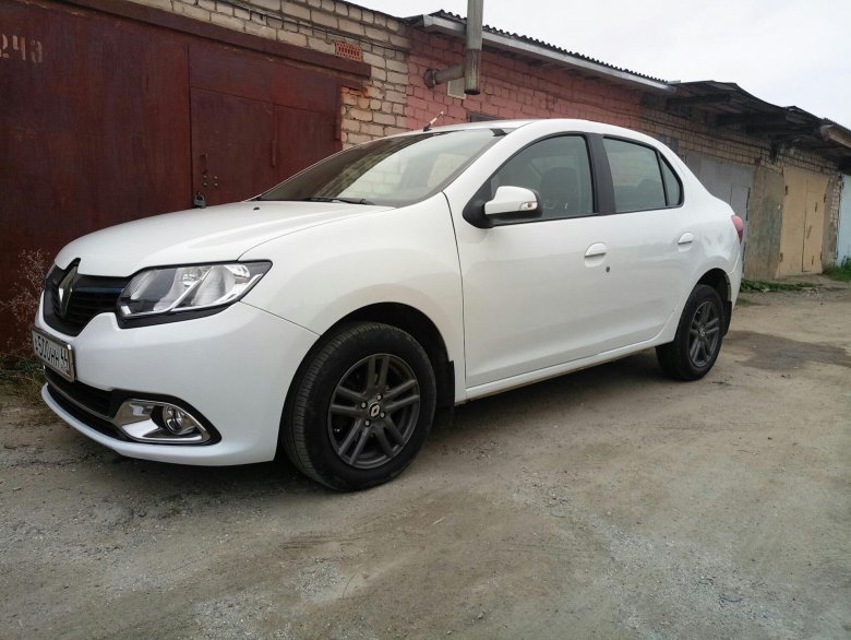 Рено логан 2 на дисках