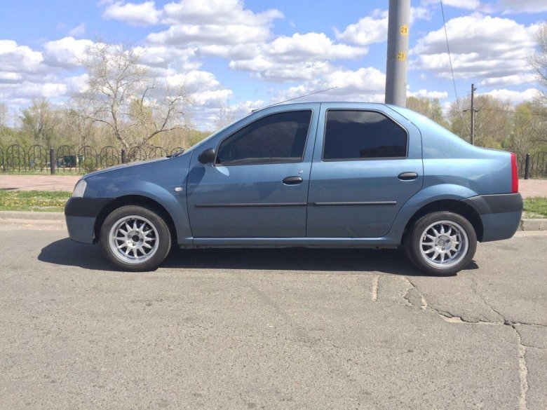 Рено логан 2008 с литьем