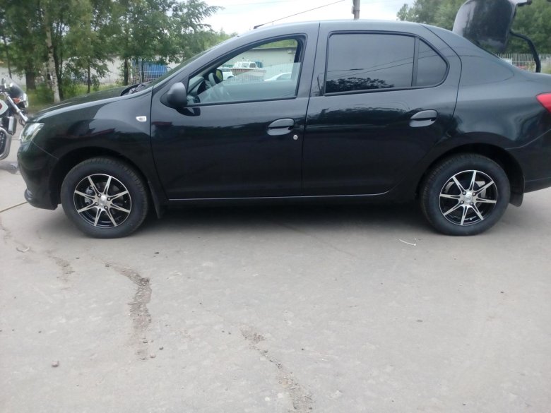 Логан 2 на литье р16