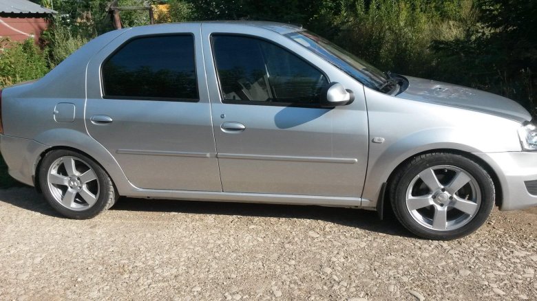 Рено логан 2012 серый