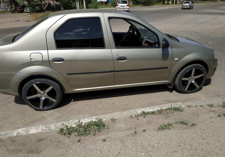 Рено логан на 17 дисках