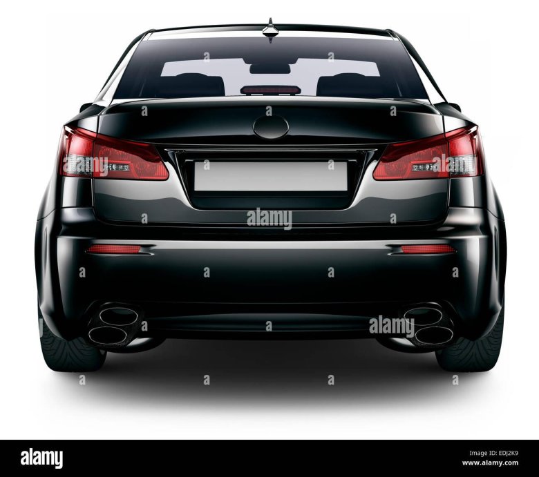 Автомобиль сзади