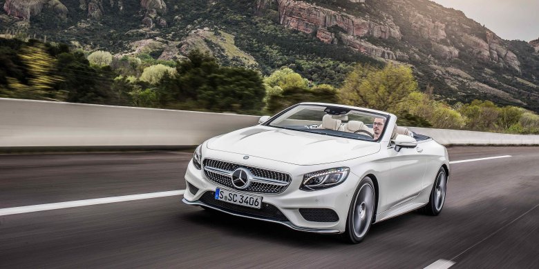 Mercedes benz s class cabriolet