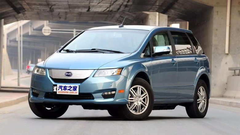 Китайская электромобиль