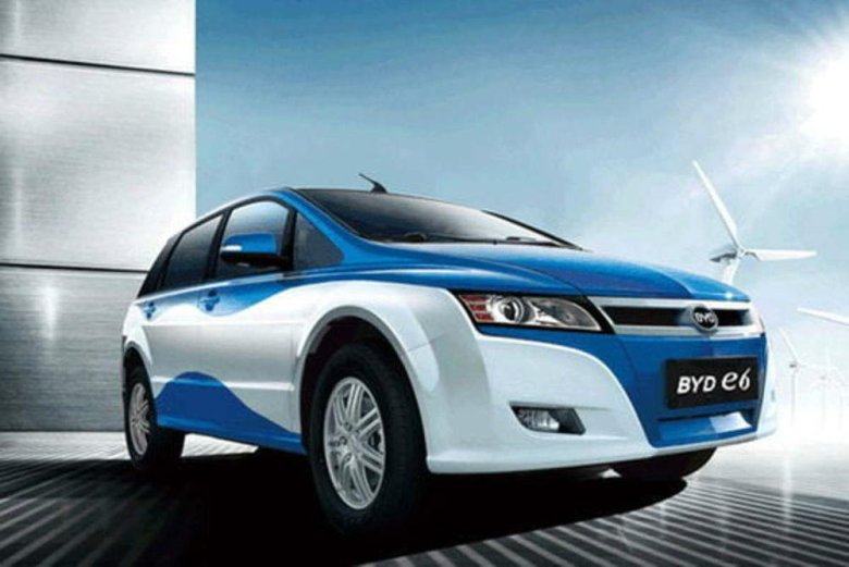 Byd e6 электромобиль