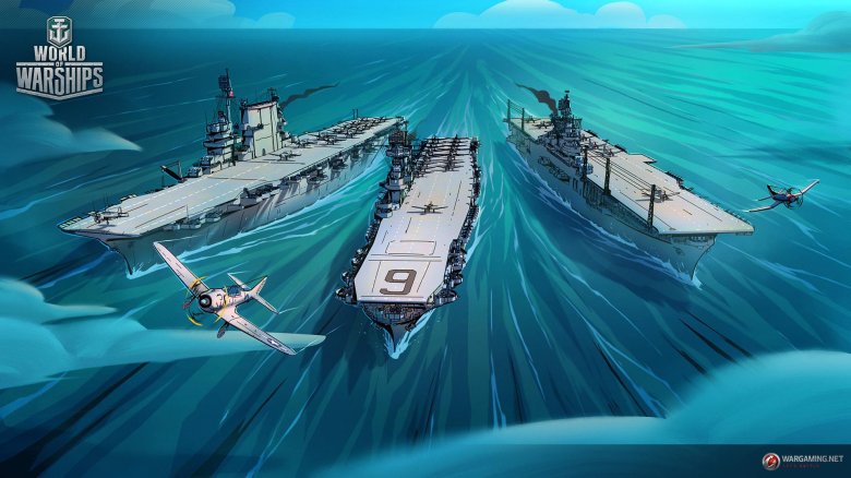 World of warships авианосцы