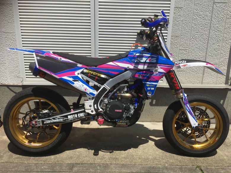 Yamaha yz 450 мотард