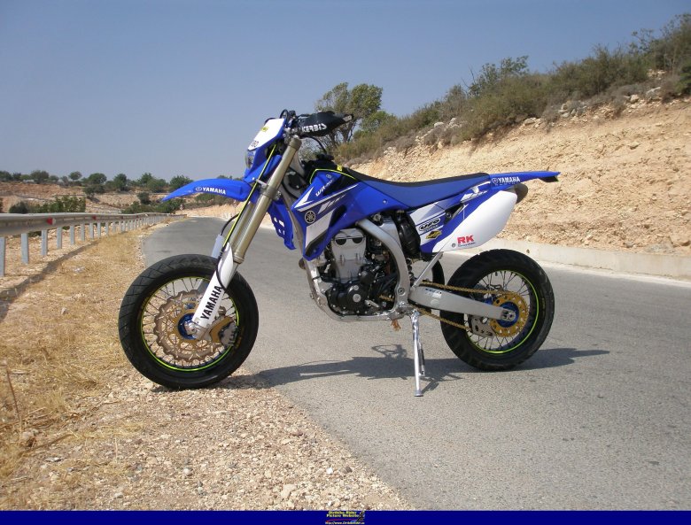 Yamaha wr450 supermoto