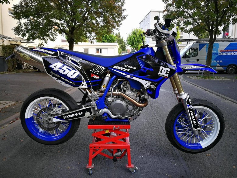 Yamaha yz 125 supermoto
