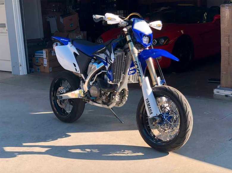 Ямаха wr450supermoto