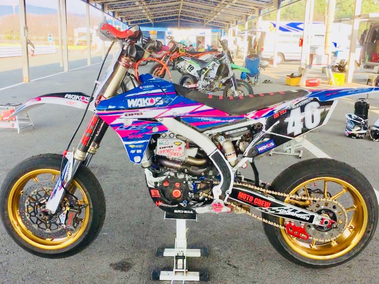 Yamaha yz450f supermoto
