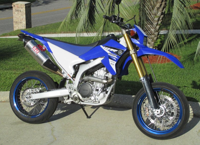 Yamaha wr 250 мотард