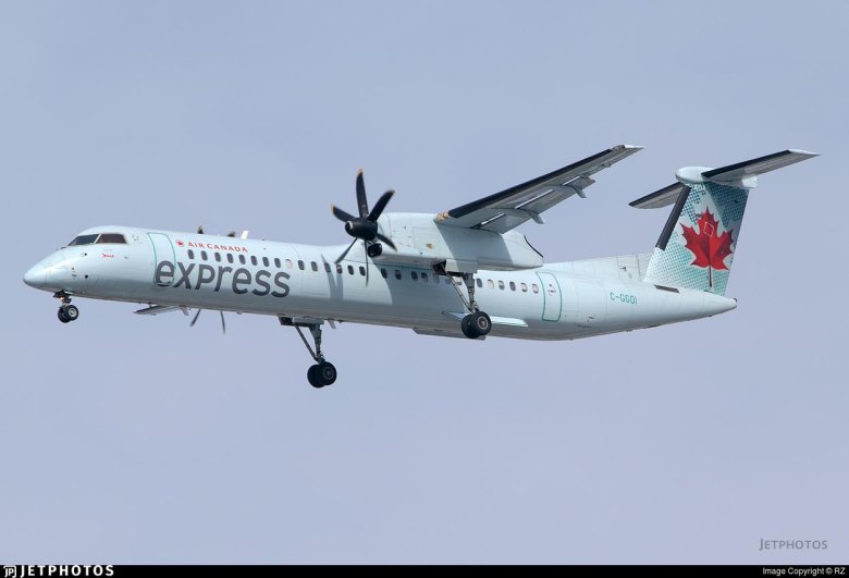 Dh8d air canada