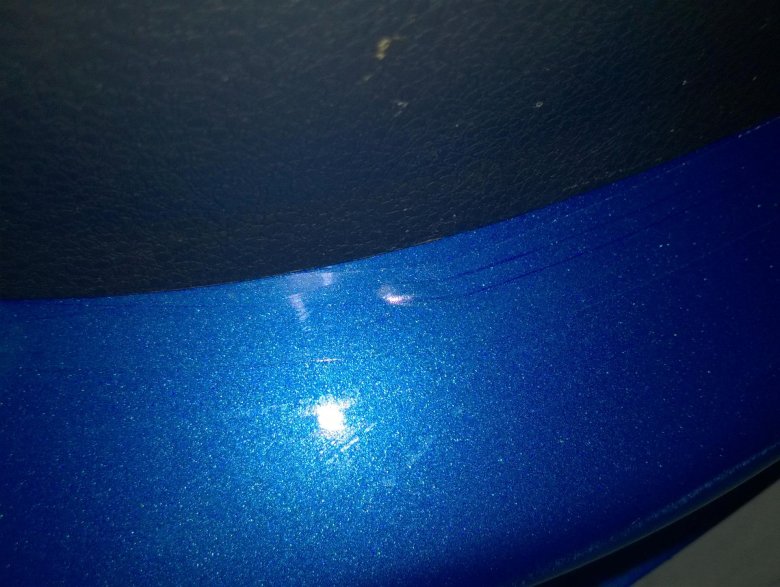 Синий металлик цвет