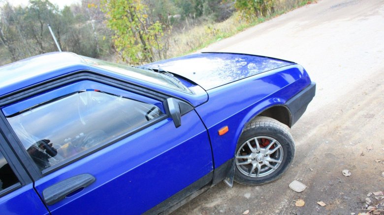 Ваз 21099 синяя полночь