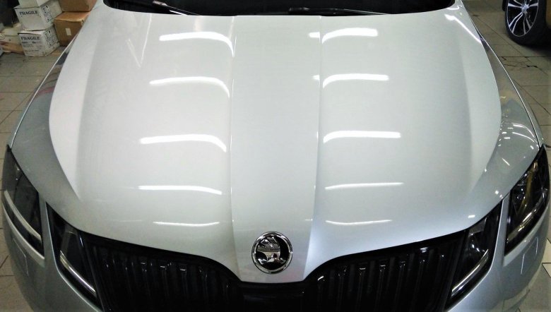 Капот skoda octavia