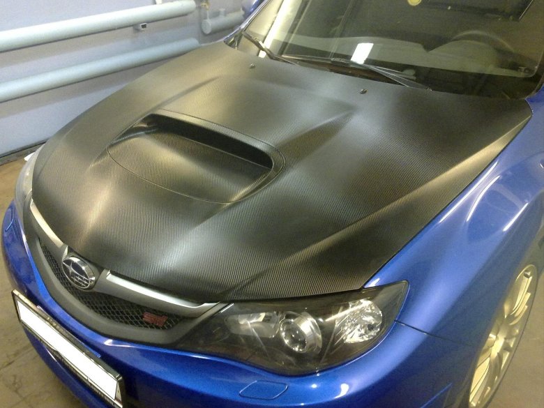 Карбоновый капот на sf5