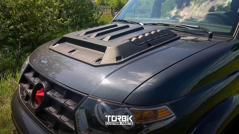 Воздухозаборник на капот уаз патриот 2011