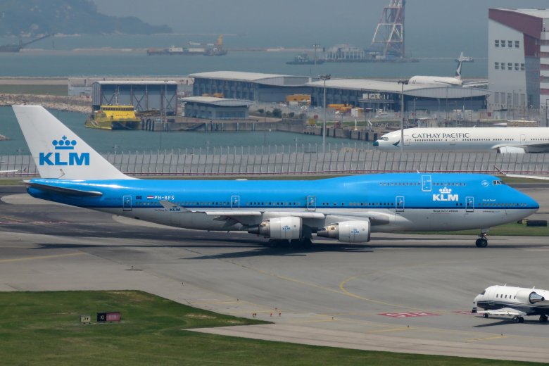 Боинг 747 klm