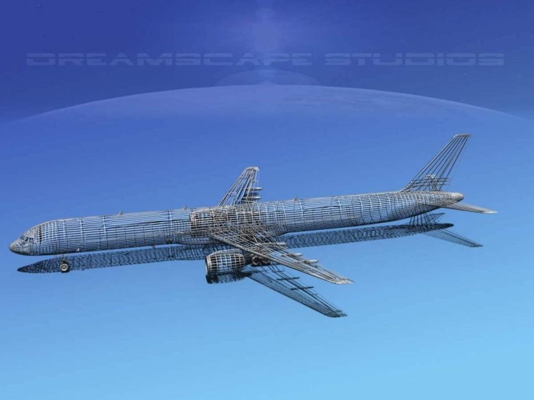 Boeing 747 3d model