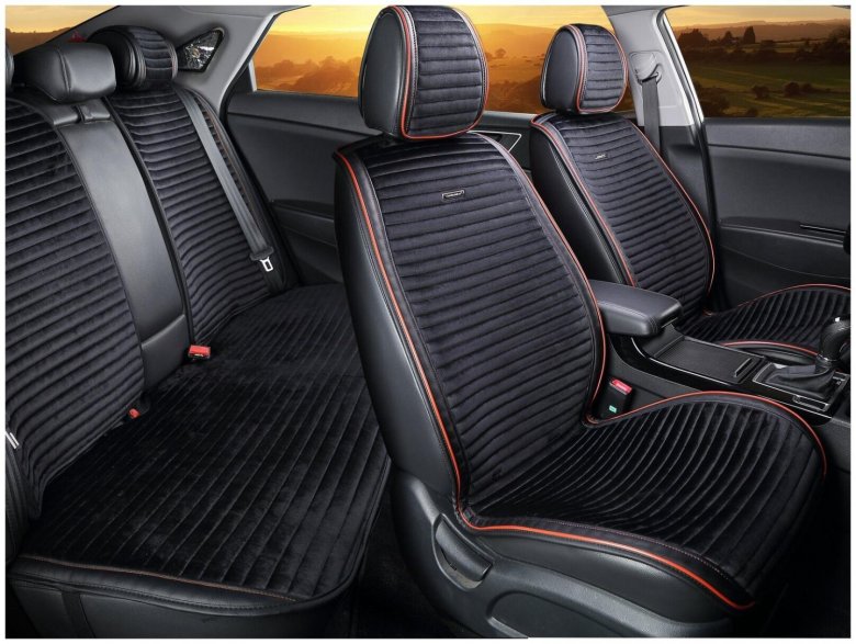 Накидки на передние сиденья carfashion monaco