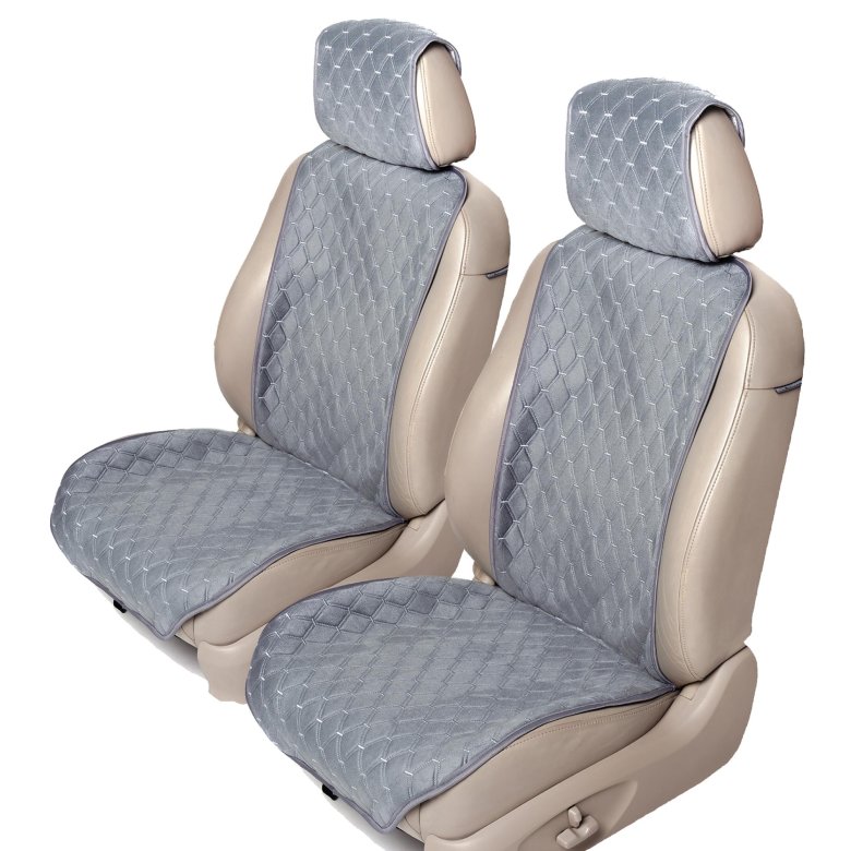 Велюровая накидка на сиденье автомобиля