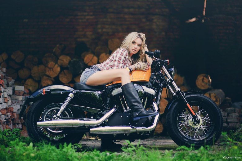 Анастасия трегубова harley davidson