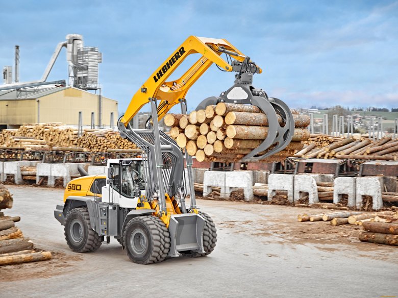 Погрузчик liebherr l580