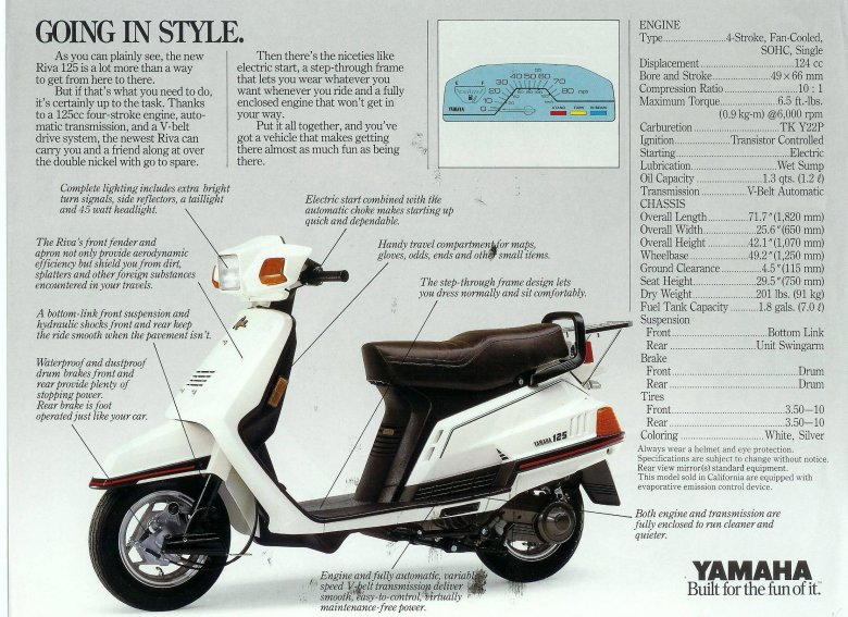 Yamaha beluga 125