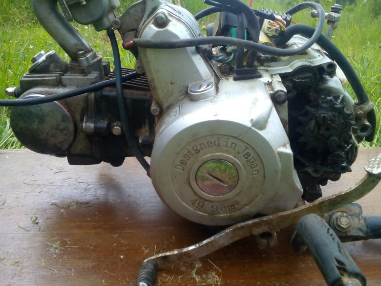 Мотор альфа 50 кубов